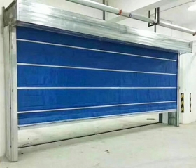 特級雙軌雙簾無機布防火卷簾門