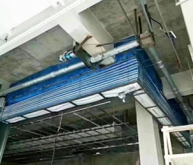 特級雙軌雙簾無機布防火卷簾門